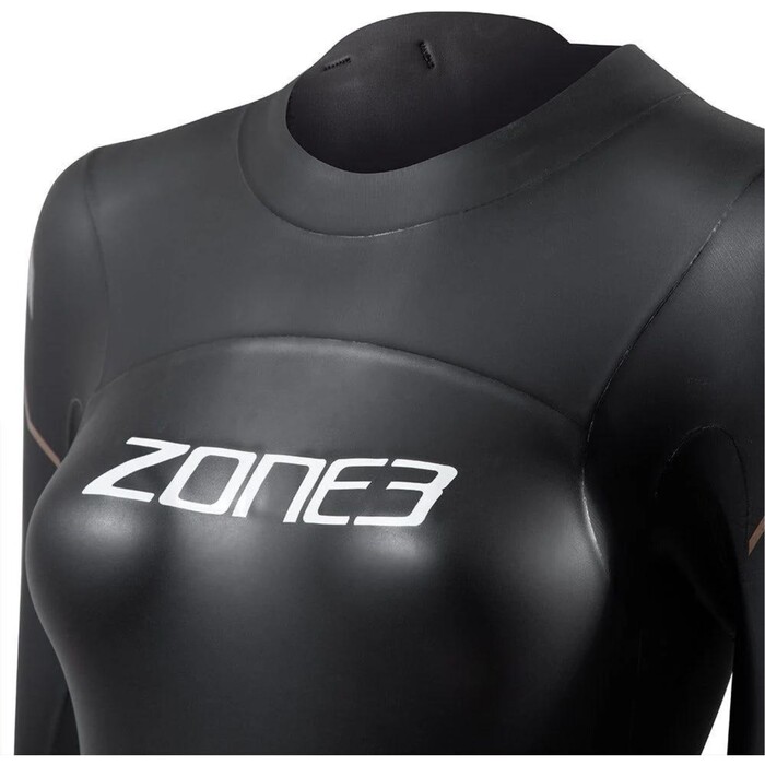 2024 ZONE3 Mujer Thermal Agile Neopreno WS22WTAG101 - Black / Gold